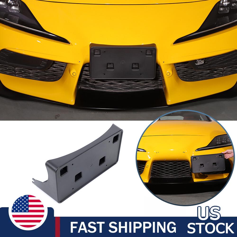 Front License Plate Frame Mount Bracket Holder For Toyota Supra A90 -2025 US