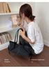 Korean Women's Casual Nylon High-End Tote Bag: Stylish, Large-Capacity, Single Shoulder Commute Handbag