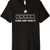 Komm und hol dir Stacheldraht – Texas-Grenze Premium-T-Shirt