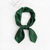 70cm Solid Color Simple Silk Scarf Women Imitation Silk Fashion Versatile Headwear Bag Accessories Clothing Square Scarf