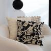 Italian Light Luxury Pillow Cushion Lumbar Pillow Back Pillow Model Room Hotel High-end Pillow Case Home Soft Decoration