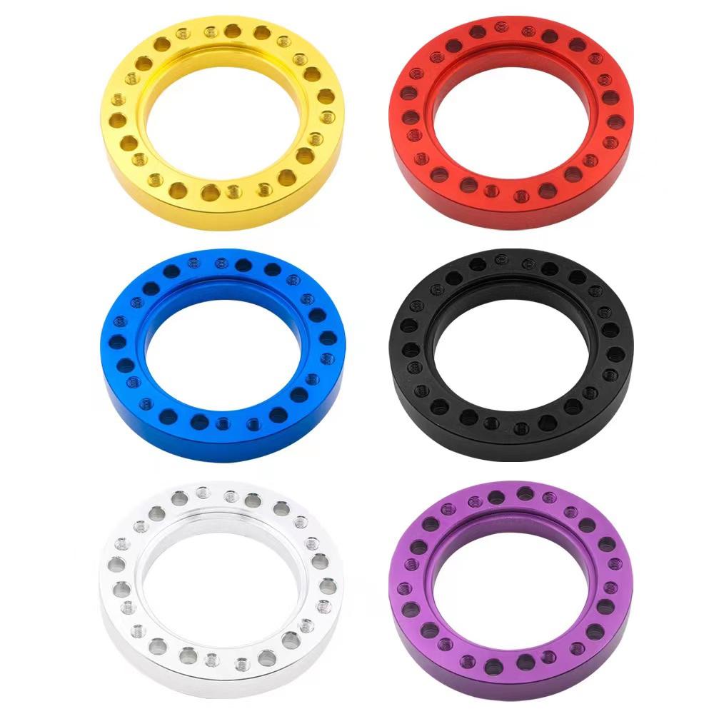 Neue Lenkradnabe 1/2 ZOLL Distanzstück Lenkradnaben-Boss-Kit Adapter Distanzstück 13mm 24 Loch Auto Lenkrad Adapterplatte