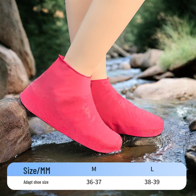 Durable Waterproof Latex Shoe Covers for Outdoor Travel