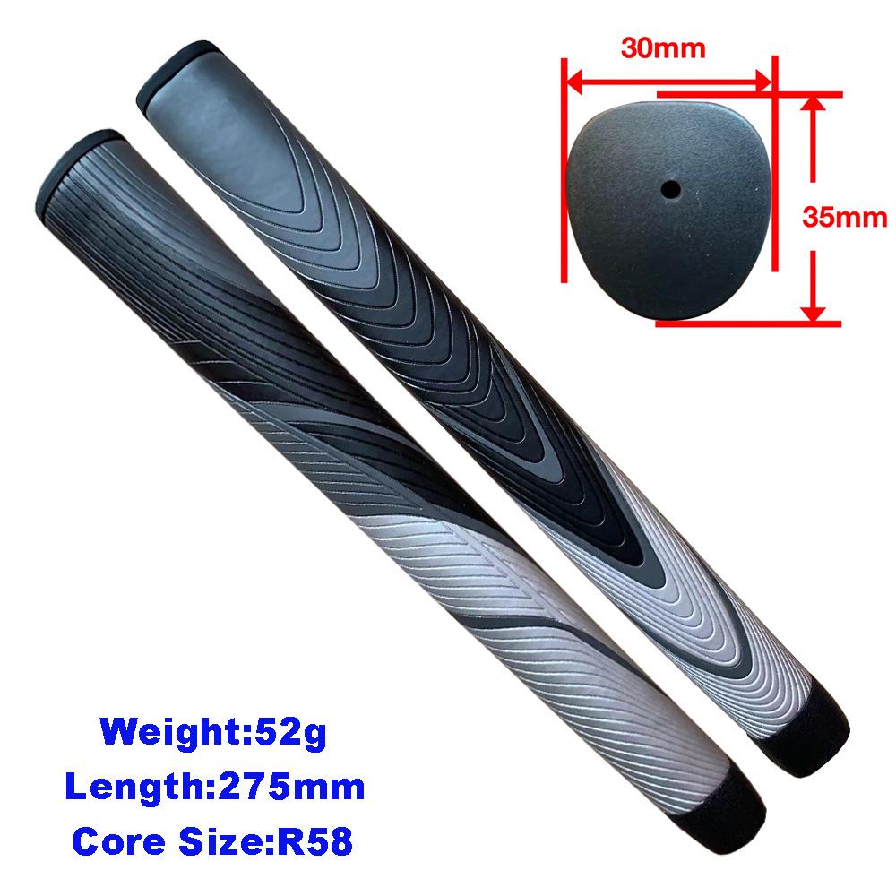 Customizable Multi-Color Ultra-Light Anti-Slip PU Golf Putter Grip with Logo Options