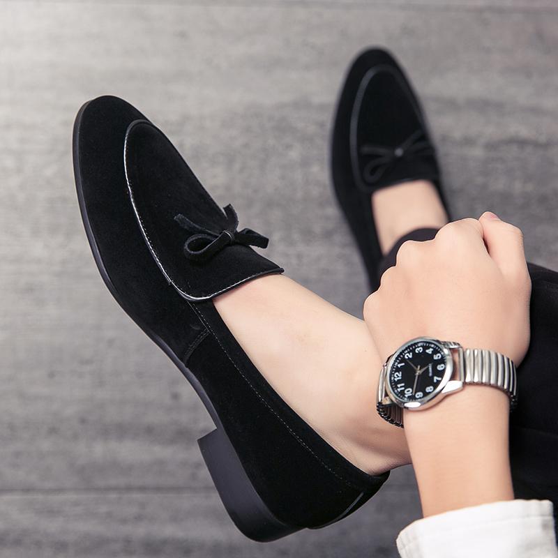 Fashion Men's Leather Loafers Non-Slip Comfort Walking Shoes Classic Driving Moccasin Men Slip-On Casual Shoes Luxury Brand Flats