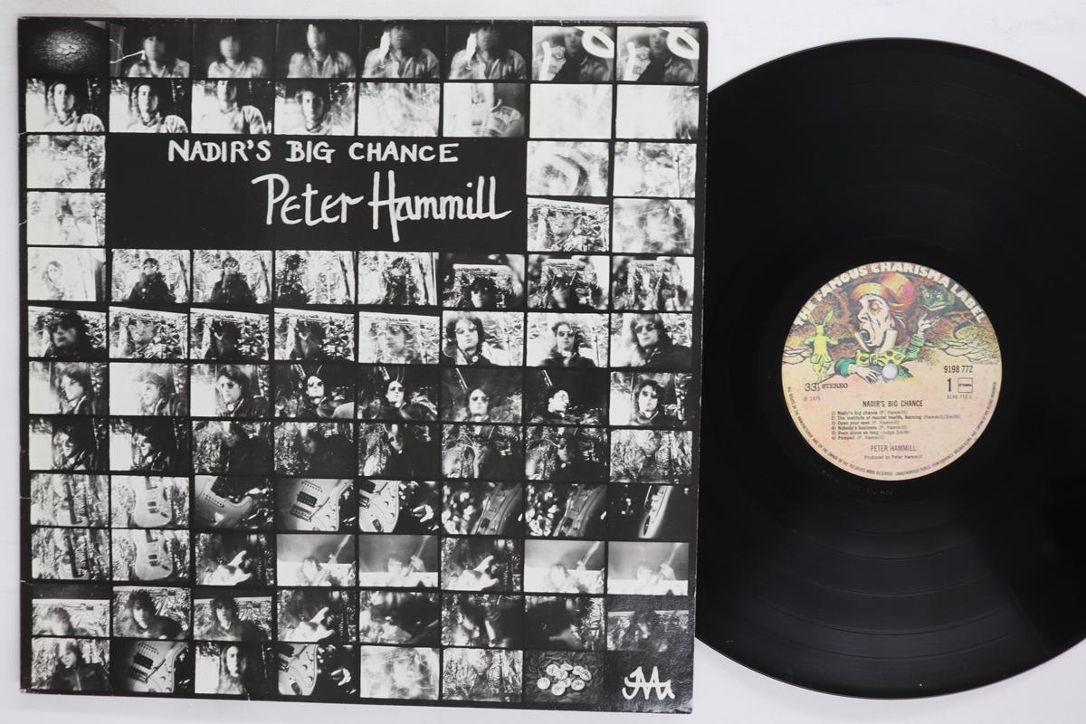 Виниловая пластинка PETER HAMMILL Nadirs Big Chance 9198772 CHARISMA 1975 Нидерланды Рок Б/у