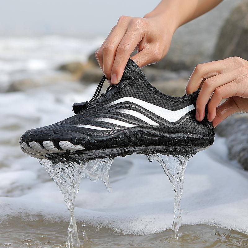 New creek shoes men's 47 breathable quick-drying five-finger fitness shoes outdoor beach wading fishing swimming shoes women