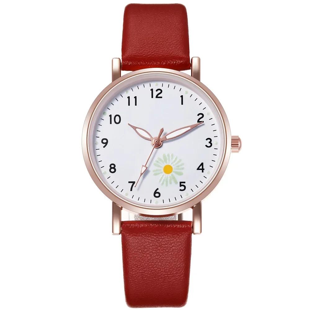 Luminous Watches for Women Reloj Mujer Retro Female Watch Montre Femme Ladies Back Light Leather Strap Quartz Wristwatches
