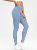 V-Shaped High-Elastic Hip-Lifting Pleated Yoga Pants - Popular in Europe & America for Training, Running & Fitness