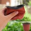 100/20pcs Two-colors Seeding Nursery Pot Plastic Plants Flowers Seedling Cups Grow Box Home Garden Nursery Pot Potted Containers