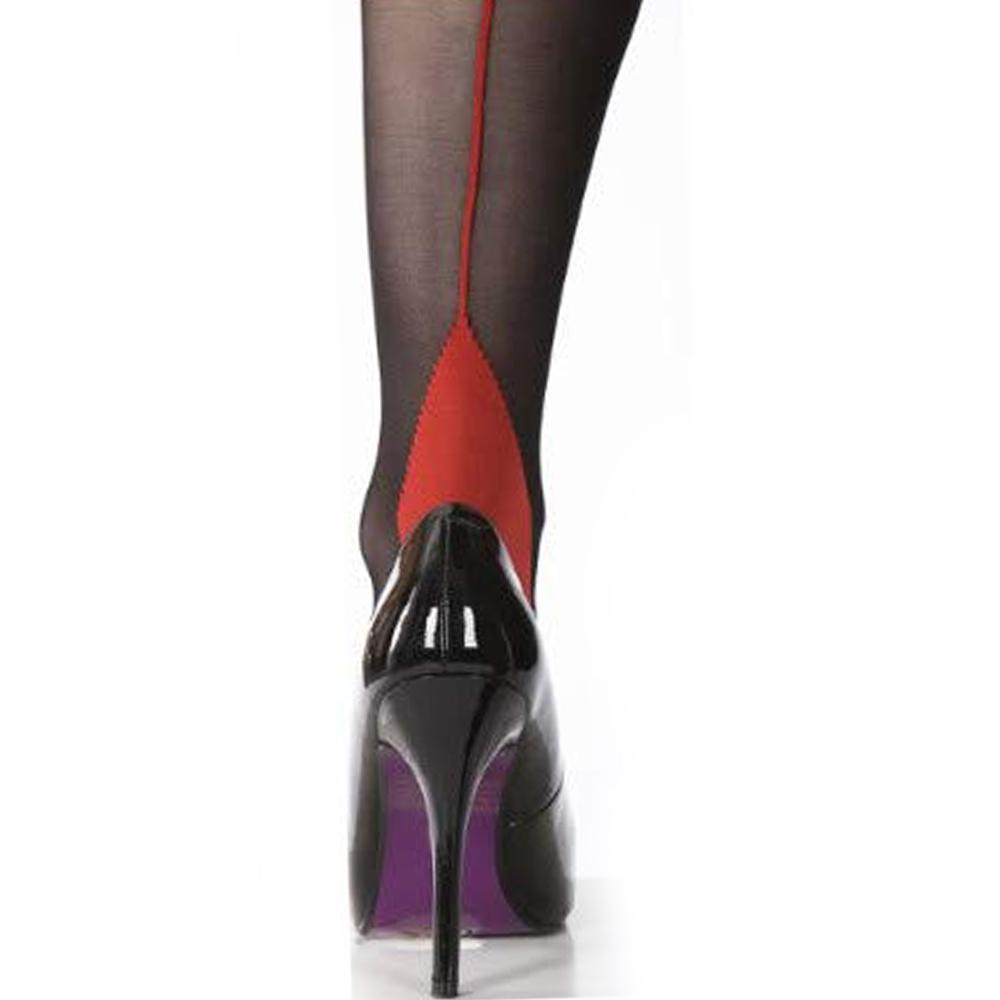 Silky Womens/Ladies Scarlet Backseam Stockings (1 Pair)
