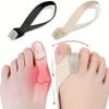 1pcs Hallux Valgus Corrector One Side Thumb Valgus Corrector Tension Strap Pain Relief Toefinger Separator Toe Straightener Tool