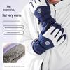 Gants de Ski Épais et Chauds Doublés en Polaire pour l'Hiver - Coupe-vent et Anti-froid, Parfaits pour le Vélo en Plein Air, Design Unisexe