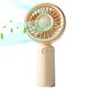 Portable Handheld Personal Fan 3 Adjustable Speed Quiet USB Rechargeable Cooling Fan Ideal For Indoor Outdoor Home Office School