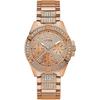 Frontier W1156L3 Rose Gold/Crystal Chronograph Women's Watch
