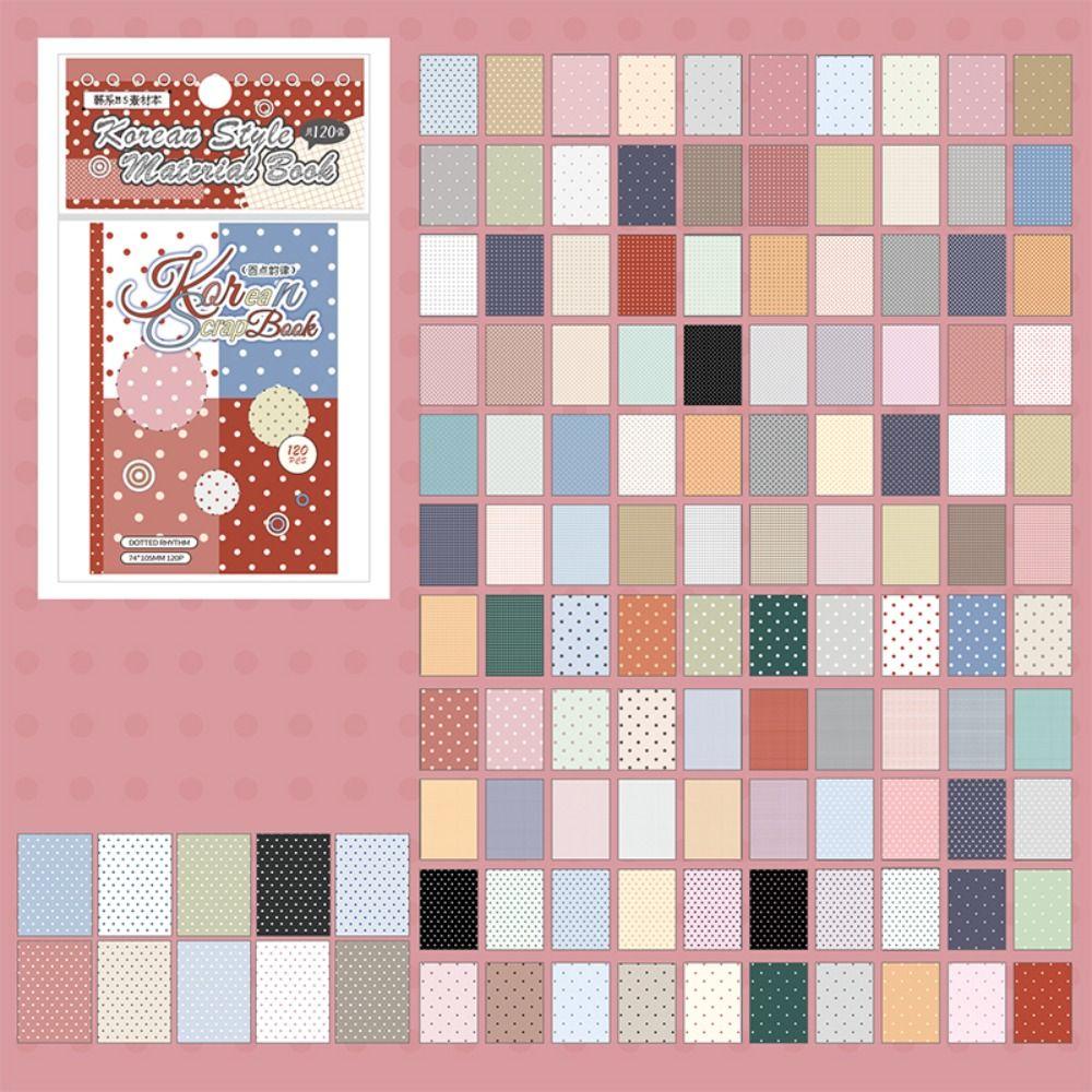 for M5 Inner Page Memo Pad Refill Pages 120 Sheets Scrapbook Paper Set Material Book  DIY Journal