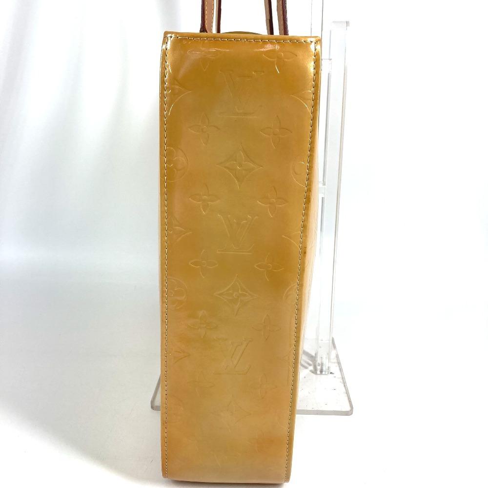 Louis Vuitton M91023 MonogramVernis Columbus Tote Bag Shoulder bag Beige