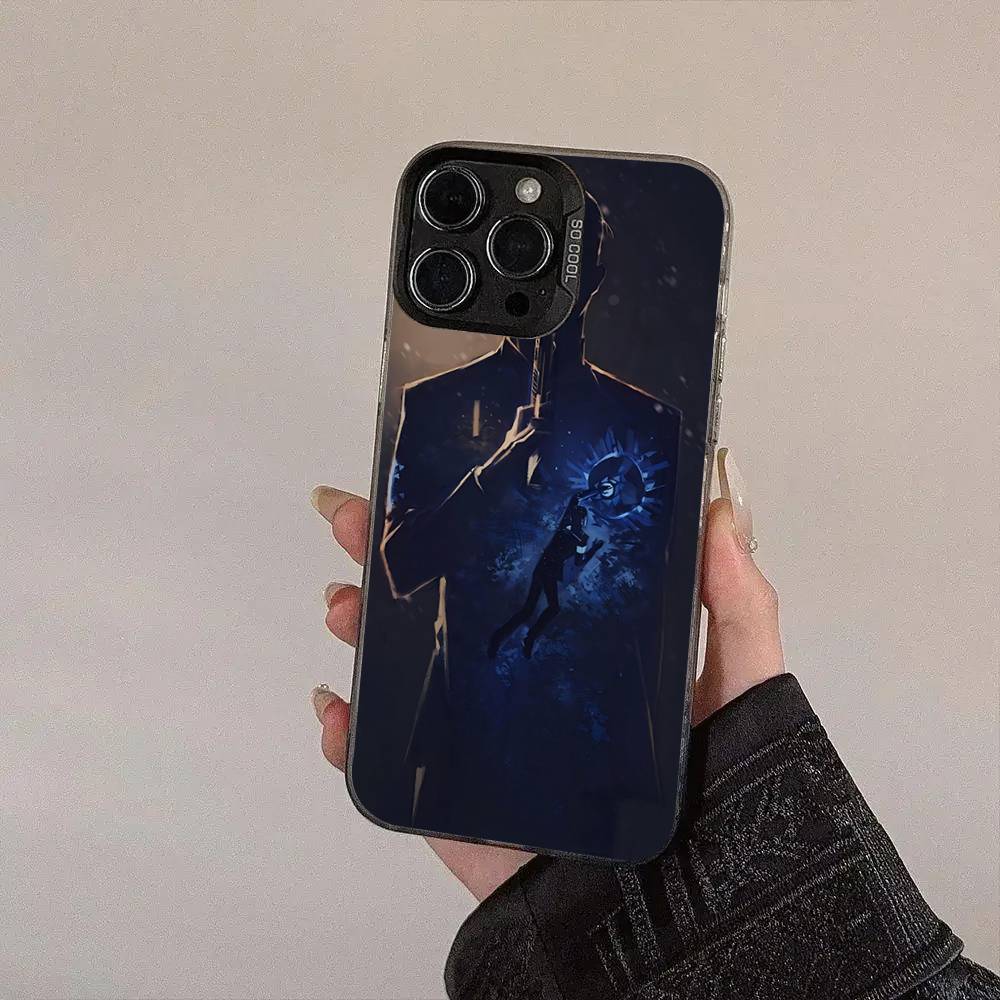 Popular Detroit Become Human Movie Silver Plated Inside Phone Case For IPhone 17 16 15 14 11 12 13 Pro Max Plus X XR XS Max