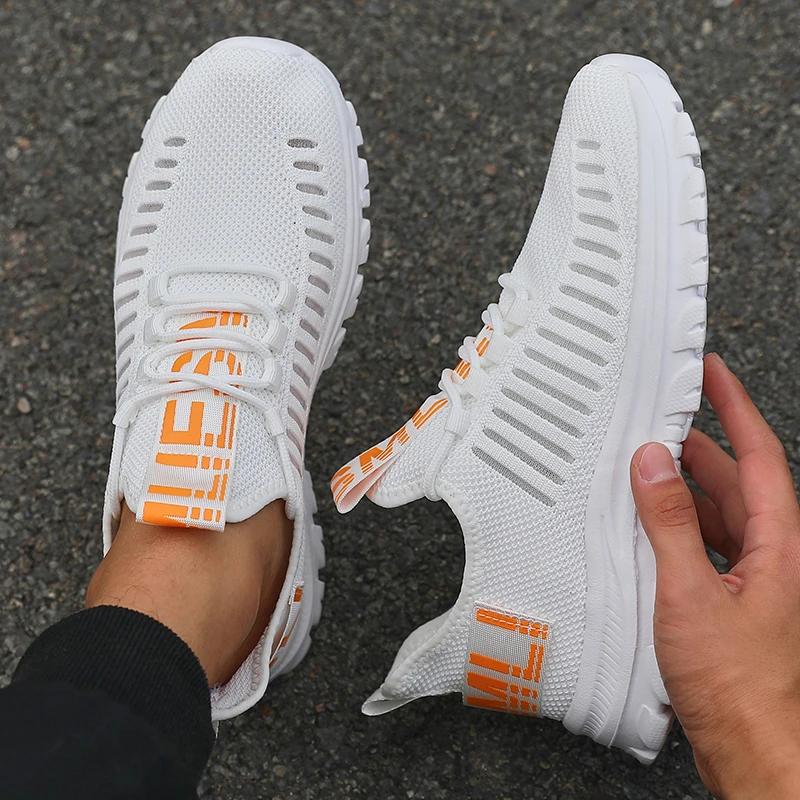 Fashion Lightweight Men's Running Shoes 2025 New Casual Designer Mesh Sports Shoes Lace Up Women's Summer Vulcanized Shoes Loafers