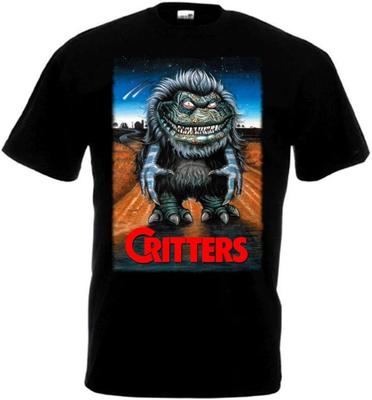 Critters 1 Movie Poster T Shirt Black