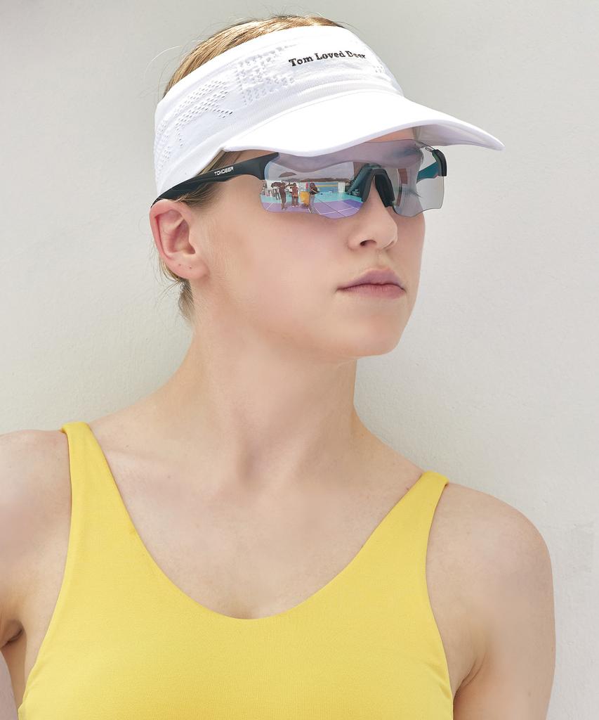 Tomdieo Mesh Sports Marathon Running Exercise Tennis Cap