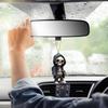 Skull Acrylic Colorful Car Hanging Decoration For Retro Halloween Decor Home
