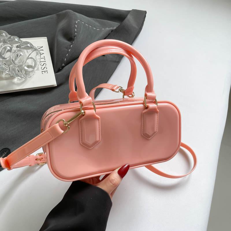 

Премиальная сумка женская осенняя новая сумка-подмышка для通勤, модная простая нишевая дизайнерская сумка через плечо розовый