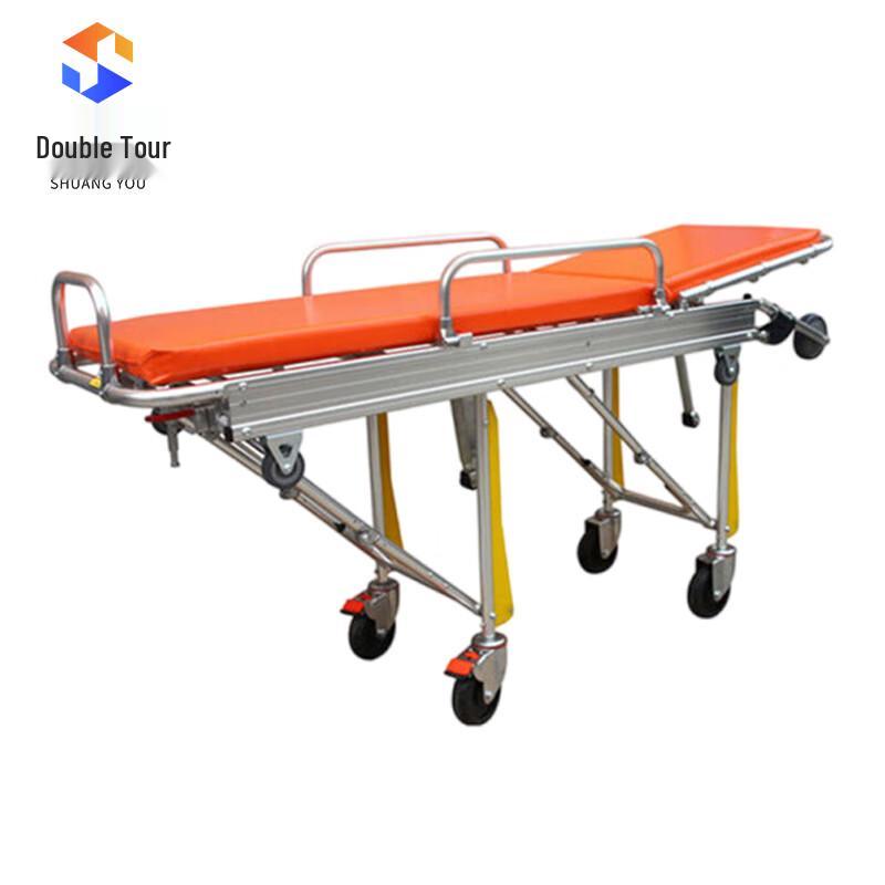 Aluminum Alloy Automatic Loading Patient Transfer Stretcher
