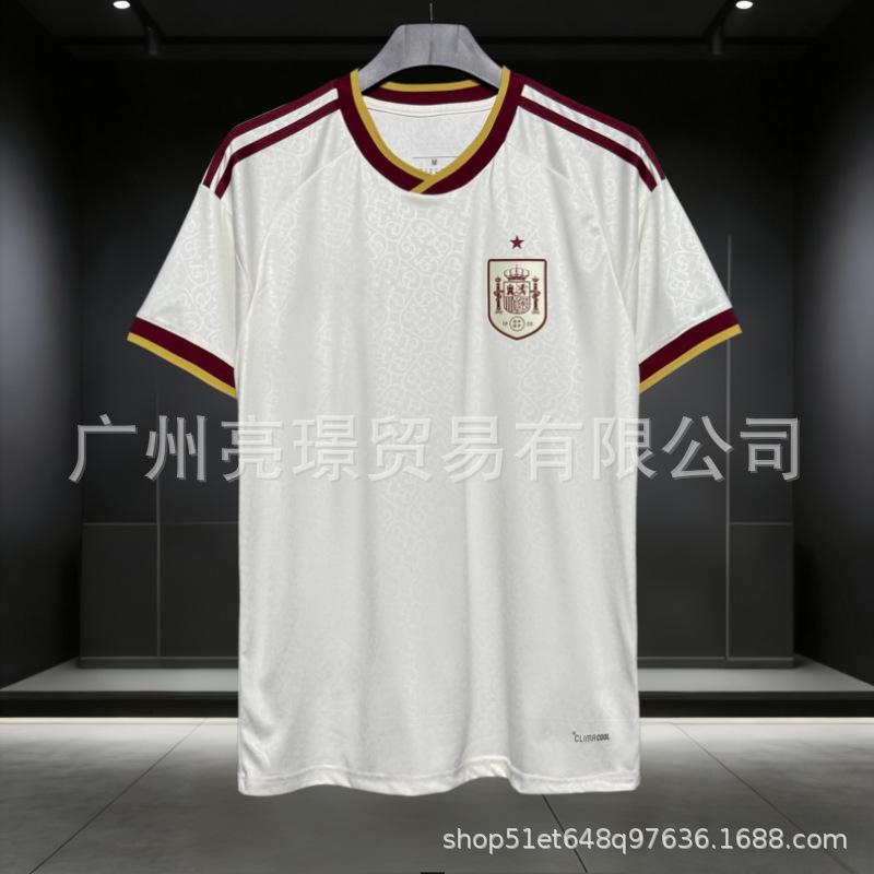2026 World Cup national team jersey Spain away jersey No. 9 Yamal Pedri football jersey wholesale S