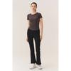 Huit 25fw Wrap Style Bootcut Leggings Htwle5k50t