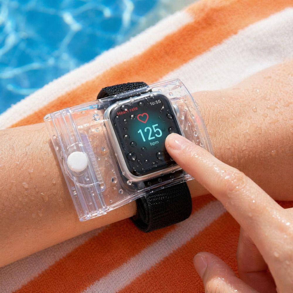 IPX8 Waterproof Swim Smartwatch Protector Sealed Children's Watch Seal Bag Underwater Use