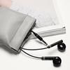 Storage Bag Lightweight Fake Leather Makeup Pouch Durable Stylish Portable Storage Bag for Home Travel
