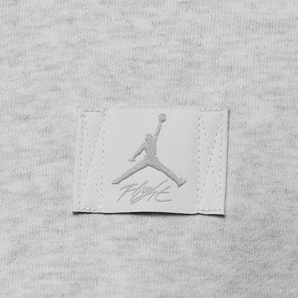 Jordan Flight Fleece FW24 Logo Solid Color Loose Comfortable Crewneck Sweatshirt Women Sweatshirt Birch HJ1324-051