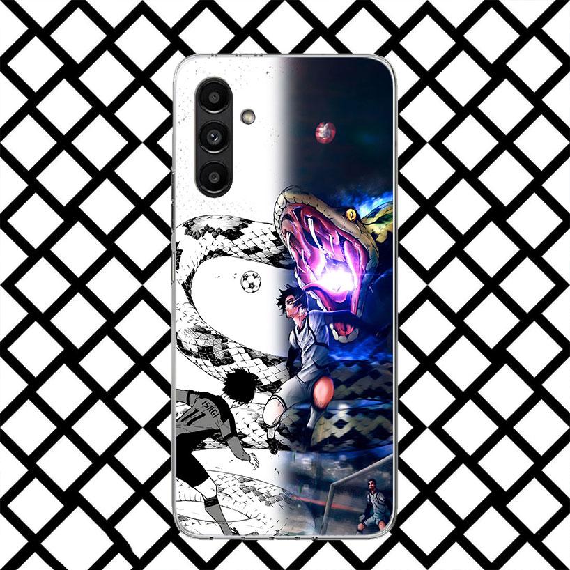 Blue Lock Football Anime Phone Case for Samsung Galaxy A17 A37 A57 A16 A26 A36 A56 A15 A25 A35 A55 A14 A24 A34 A54 A13 A23 A33 A