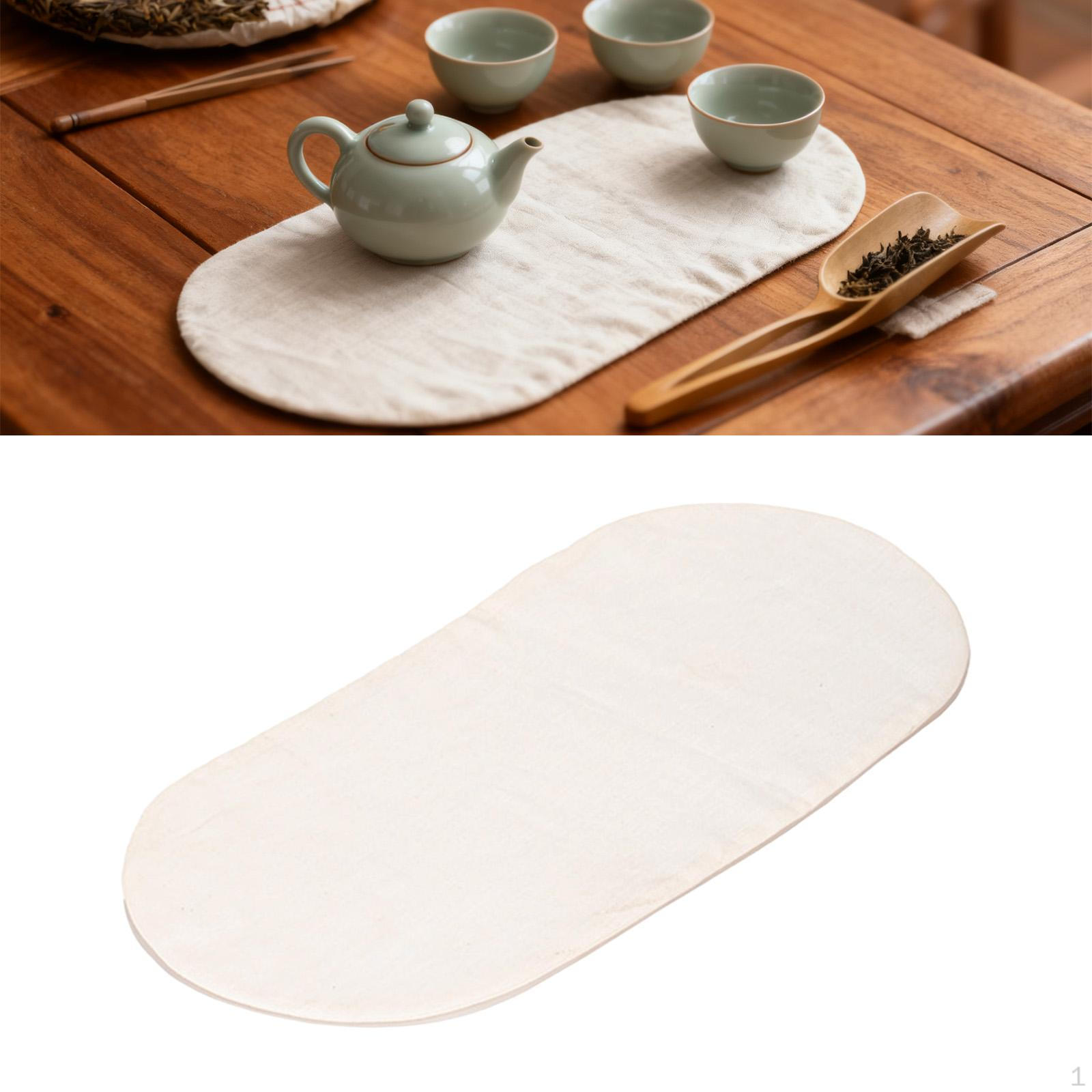 

Коврик для чайной церемонии, подставка, многоцелевая портативная дорожка на стол, салфетка для стола для любителей вечеринок