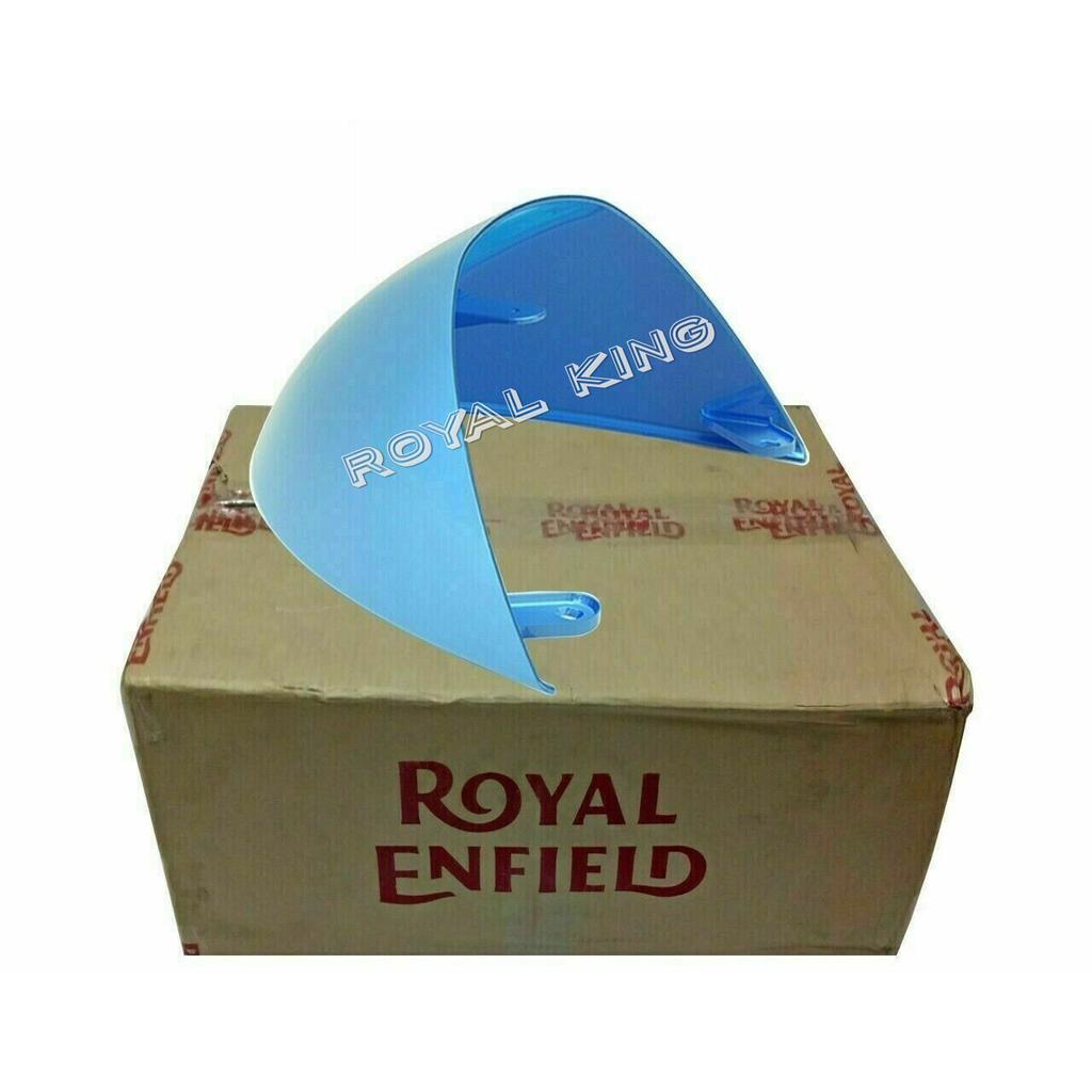 Royal Enfield Interceptor 650 Single Seat Blue Cowl & Touring Single Rider Seat