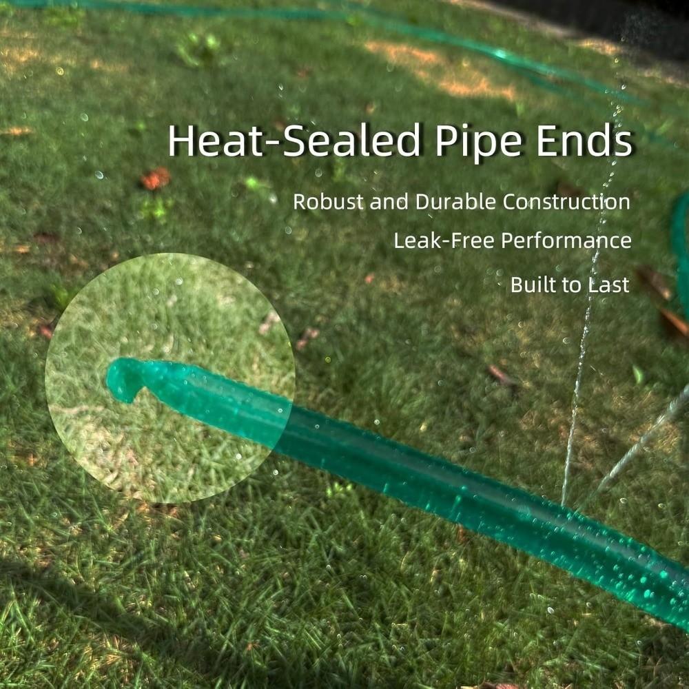 Porous Design Garden Irrigation Hose Flexible PVC Lawn Soak Hose Spray Hose  Cooling Application