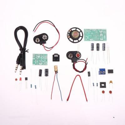 1/2 Sets Laser Wireless Audio Transmission Kit Laser Infrared Transmit/Receive Board Teaching Fun Electronic Production Parts
