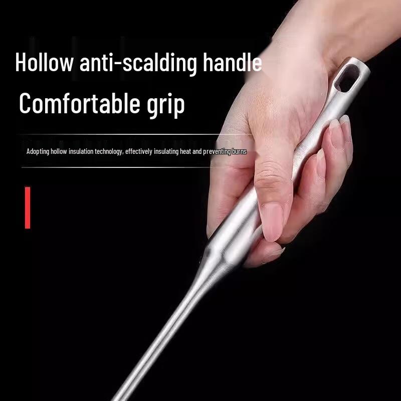 Zhaoran 316 Stainless Steel Wok Spatula & Soup Ladle Set