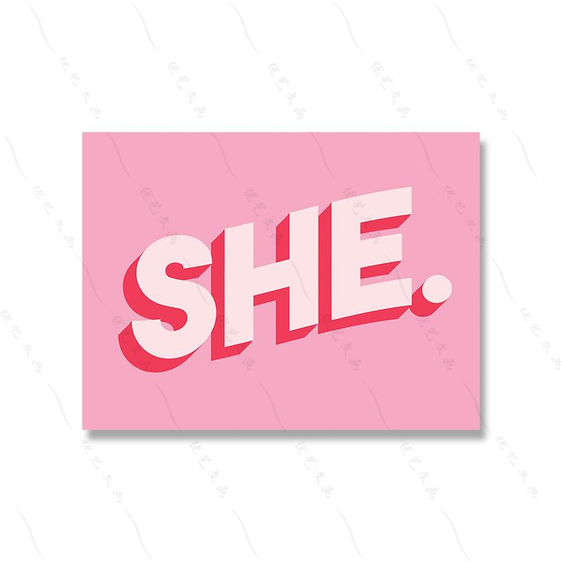 

Феминистский плакат с изображением женщин, поддерживающих власть, настенное искусство, декор комнаты в стиле преппи, модное искусство, цитата, печать постера, картина на холсте для общежития, домашняя картина 21x30cm No Framed