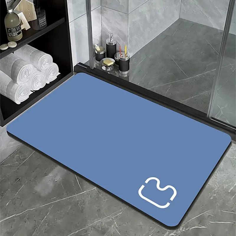 New Cat-first Two-piece Kitchen Mat Absorbent Quick-drying Diatom Mud Bath Mat Can Be Scrubable and Soil-resistant Mat
