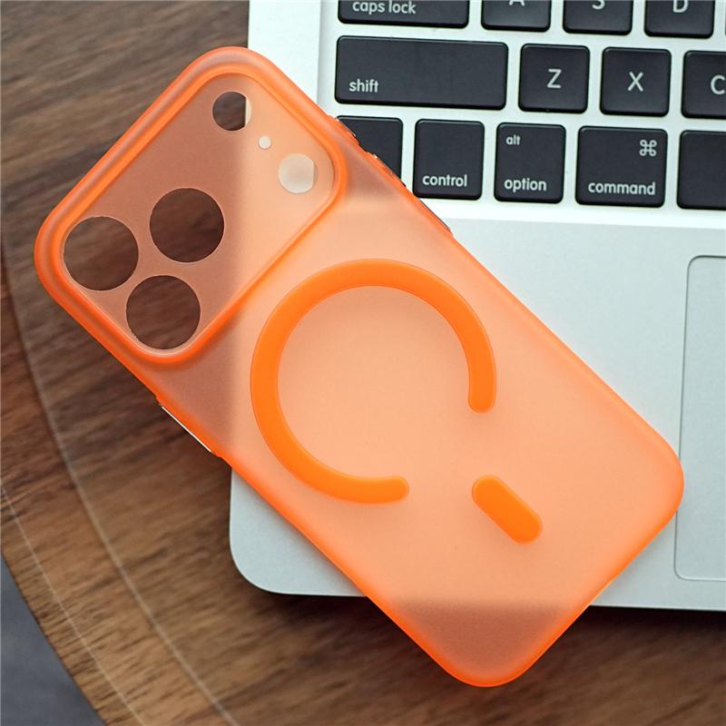 

Ultrathin Matte Soft TPU for Original Magsafe Magnetic Case For iPhone 17Air 17Pro 17Pro Max Wireless Charging Protective Cover For iPhone 17