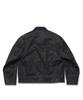 Rockpsycho Leopard Crop Work Jacket Navy
