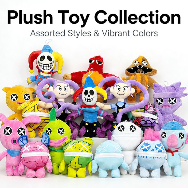 Car Beautiful Stickers Unisex Hot New Horror Game Plush Toys - Lily Lovebraids/Giblet/Chum Chompkins Plush | Cute Peripheral Doll |Great Gift For Game Fans