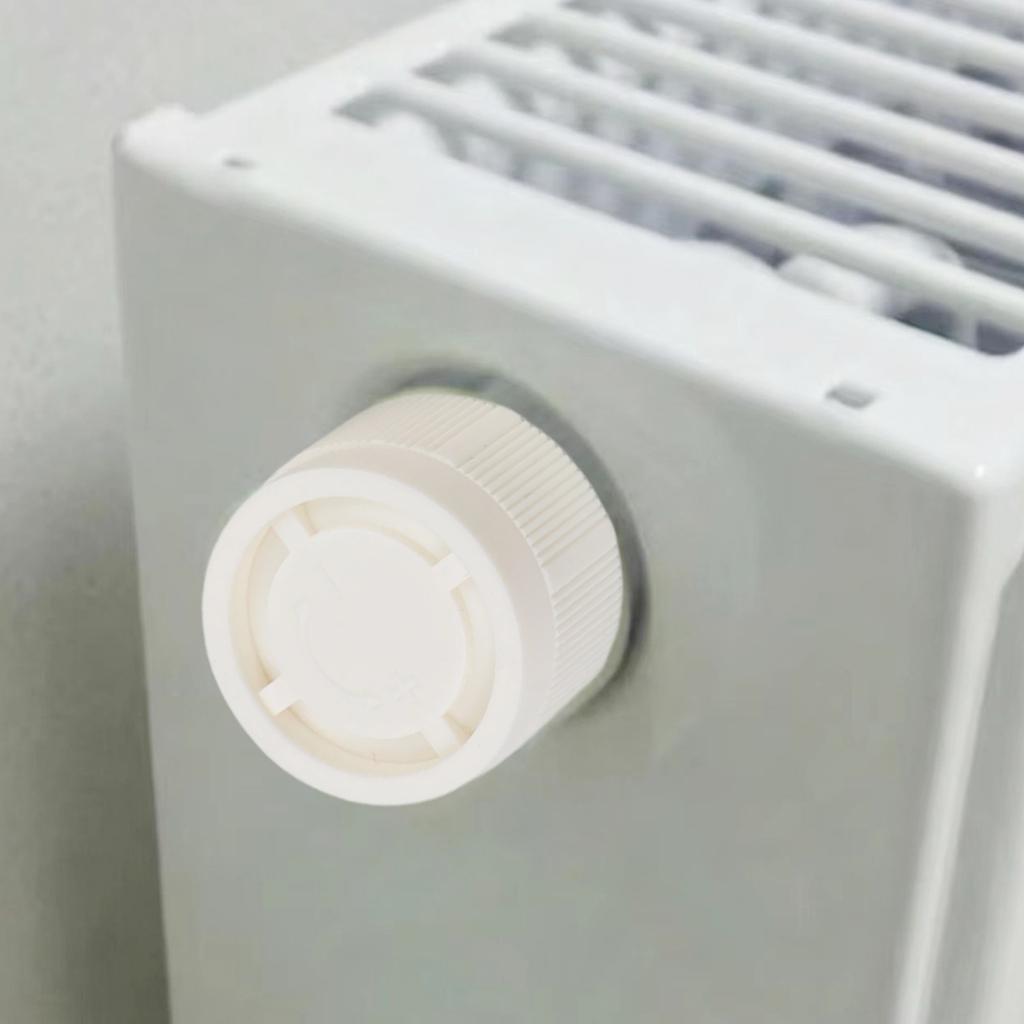 6 Stück 40-mm-Heizkörperabdeckung M30×1,5 Heizungsreglerkappe TRV Dekorative Heizkörperabdeckung Heizkörperverstellkappe