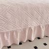 Bonenjoy Bed Cover Plain Bedspread Lace Style Bed Linen 250X250/250X270 Thicken Bedsheets Colchas Matrimoniales (No Pillowcase)