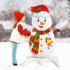 1 Stück 50 Zoll Weihnachts-Schneemann stehend Folienballon, Weihnachtsfeier Dekorationsballon, Feiertagsveranstaltung und Szenendekoration