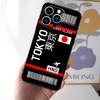 Boarding Pass Plane Ticket Phone Case For iPhone 16 15 11 13 12 14 Pro Max Mini X XR XS 7 8 Plus Soft Cover