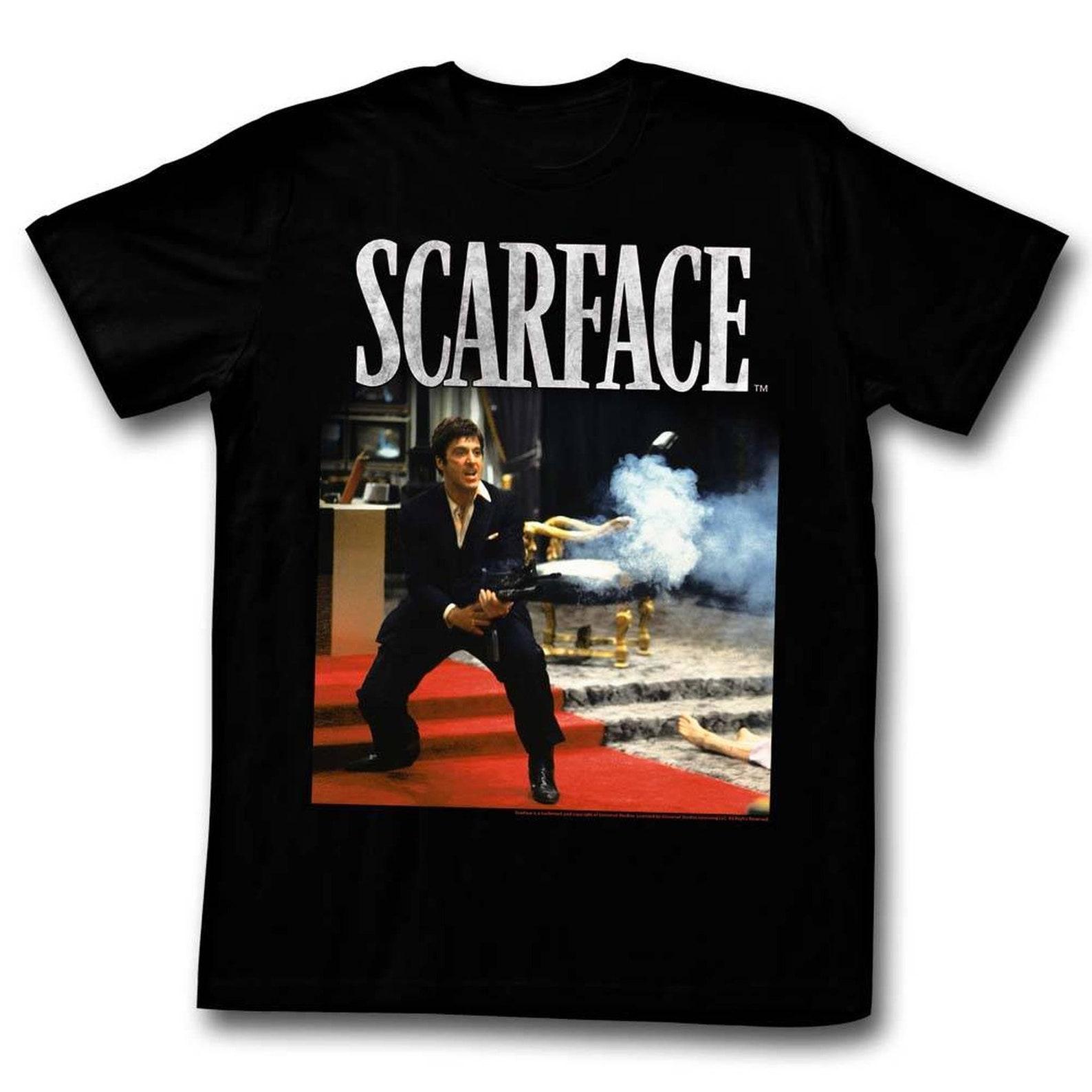 Scarface Hello Friend Black T-Shirt 3XL