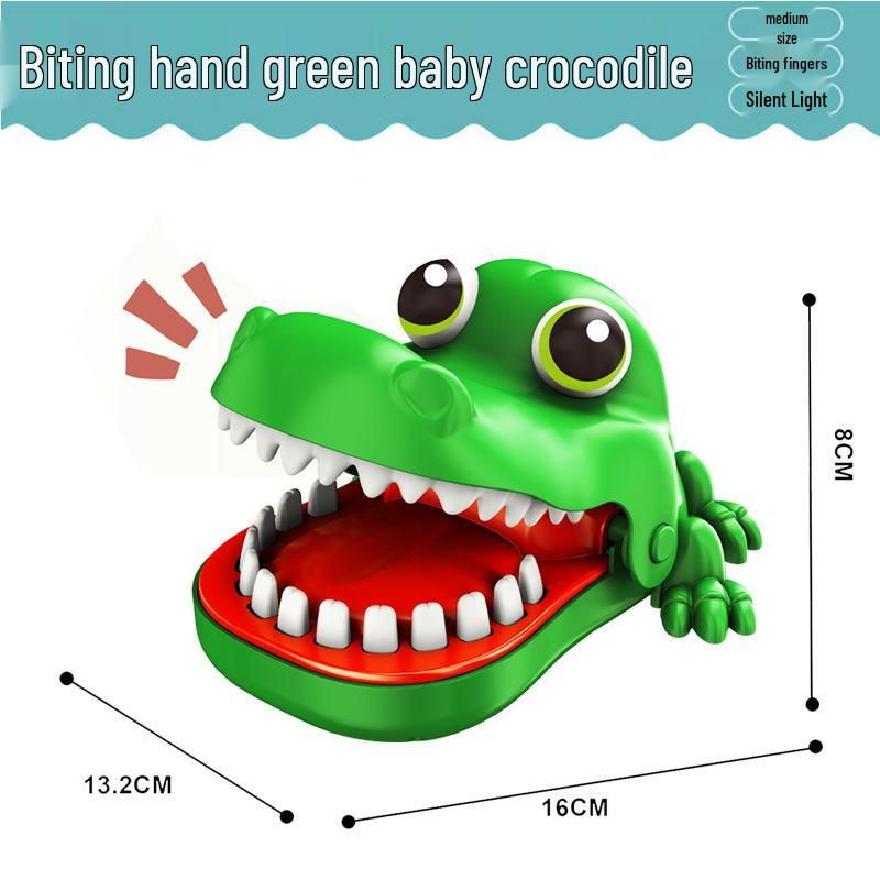 Large Shark and Dinosaur Teeth-Biting Game - Parent-Child Trick Toy